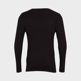 Kronstadt Cable Cotton knit Knits Black