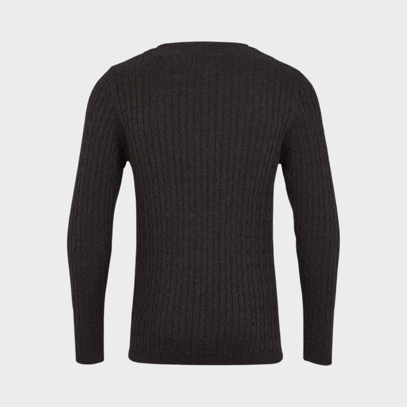 Kronstadt Cable Cotton knit Knits Charcoal