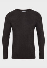 Kronstadt Cable Cotton knit Knits Charcoal