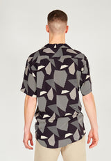 Kronstadt Cuba geometry S/S shirt Shirts S/S Black