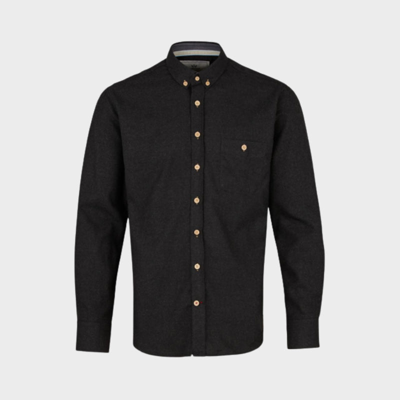 Kronstadt Dean 07a shirt Shirts L/S Black