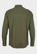 Kronstadt Dean Diego Cotton shirt Shirts L/S Army