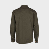 Kronstadt Dean Diego Cotton shirt Shirts L/S Army mel
