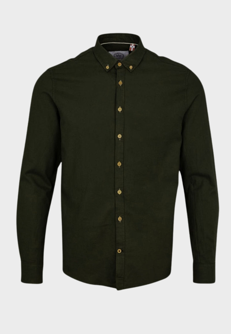 Kronstadt Dean Diego Cotton shirt Shirts L/S Green Gables