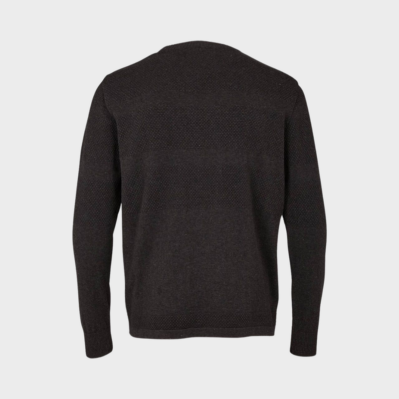 Kronstadt Hannes crew knit Knits Charcoal