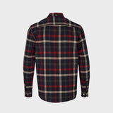 Kronstadt Johan Check Gr. 40 shirt Shirts L/S Claret Red