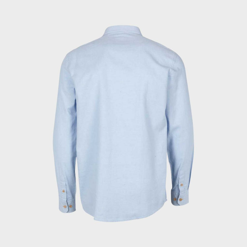 Kronstadt Johan Diego Cotton shirt Shirts L/S Light blue