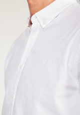 Kronstadt Johan Oxford shirt Shirts L/S White