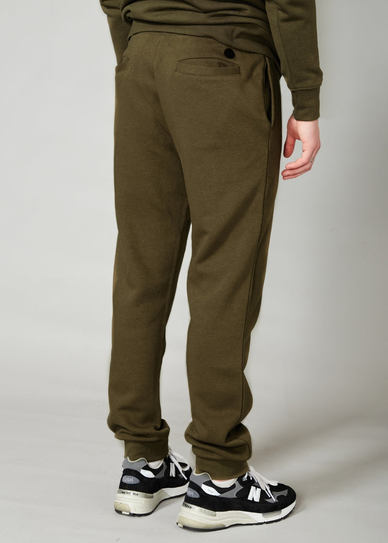 Kronstadt Knox Organic/Recycled sweat pants Pants Army
