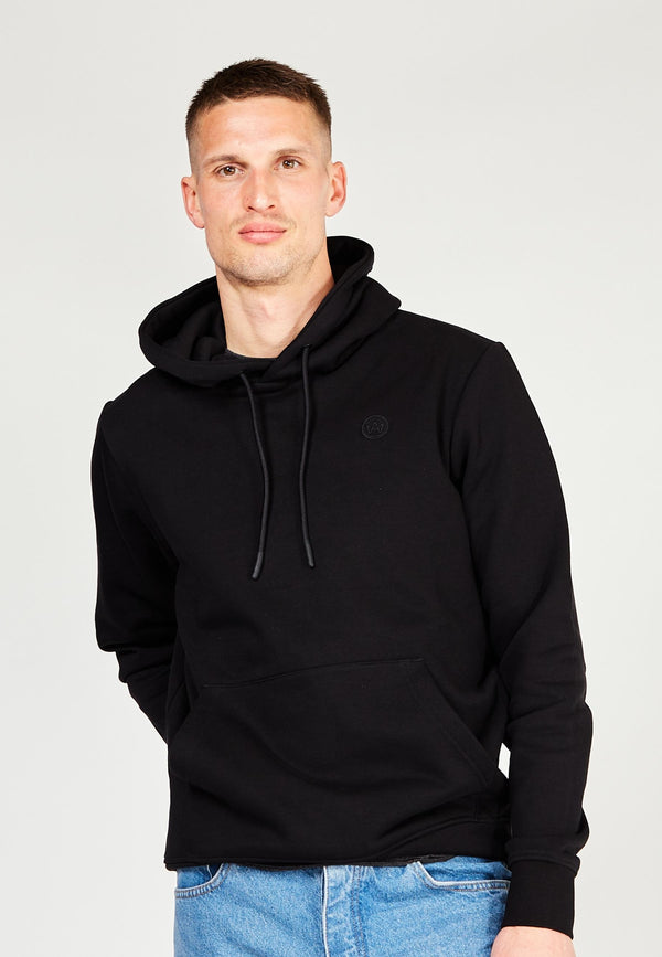 Kronstadt Lars Organic/Recycled hoodie Sweat Black