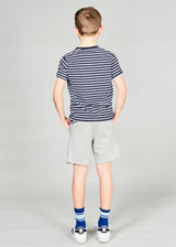 Kronstadt Kids Timmi Kids Organic/Recycled striped t-shirt T-shirts - kids White/Navy