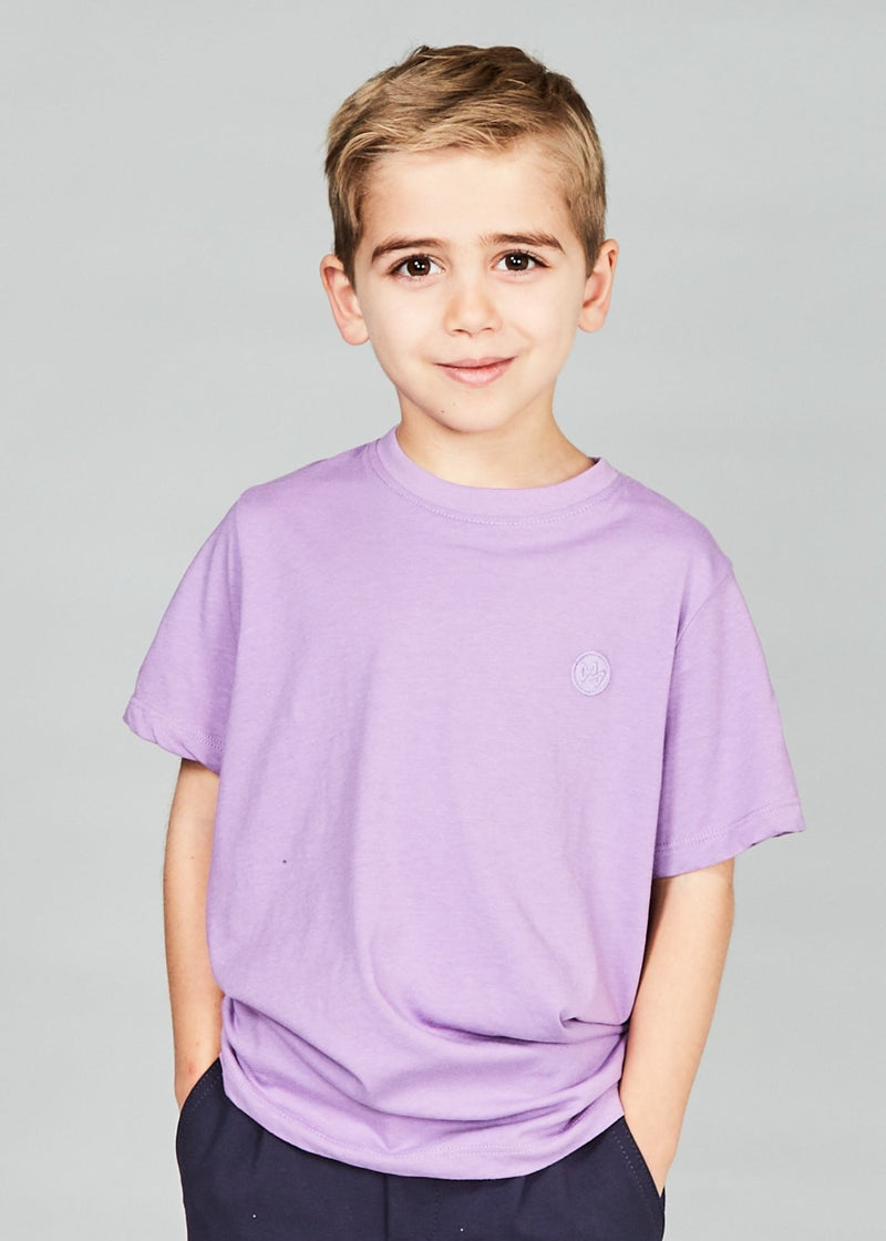 Kronstadt Kids Timmi Kids Organic/Recycled t-shirt T-shirts - kids Lavender