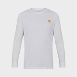 Kronstadt Timmi Organic/Recycled L/S t-shirt Tee White