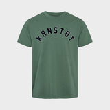 Kronstadt Timmi Organic/Recycled flock print T-shirt Tee Ivy Green