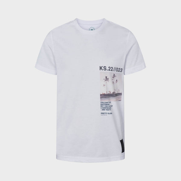 Kronstadt Kids Timmi Organic/Recycled summer print t-shirt T-shirts - kids Happiness