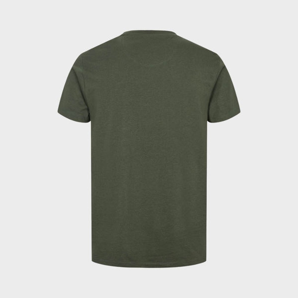 Kronstadt Timmi Organic/Recycled t-shirt Tee Bottle Green