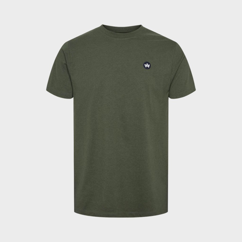 Kronstadt Timmi Organic/Recycled t-shirt Tee Bottle Green