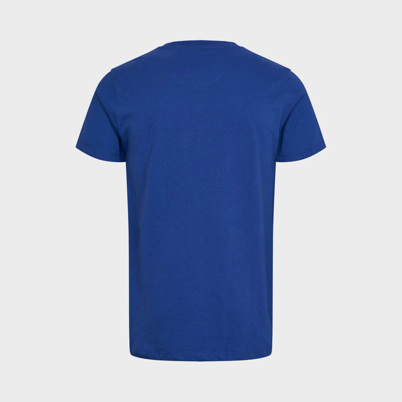 Kronstadt Timmi Organic/Recycled t-shirt Tee Cobalt