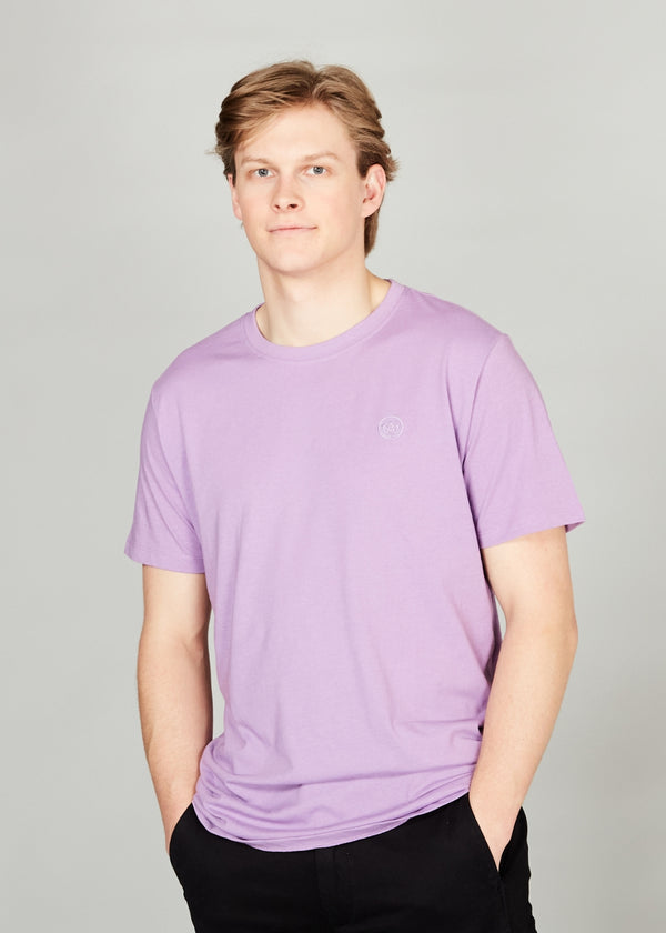 Kronstadt Timmi Organic/Recycled t-shirt Tee Lavender