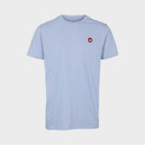 Kronstadt Timmi Organic/Recycled t-shirt Tee Light blue
