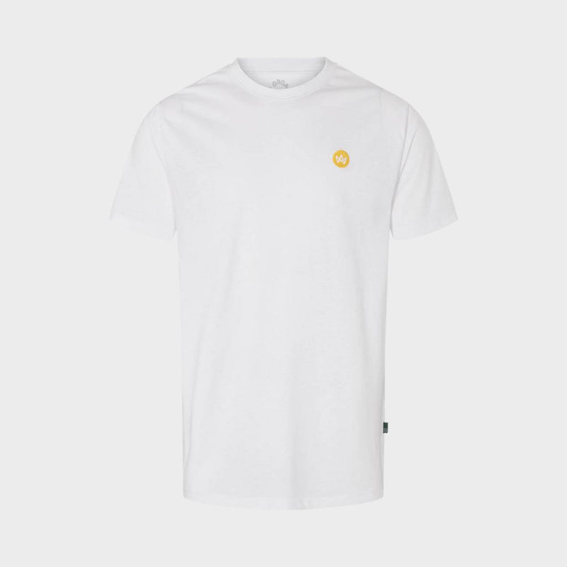 Kronstadt Timmi Organic/Recycled t-shirt Tee White