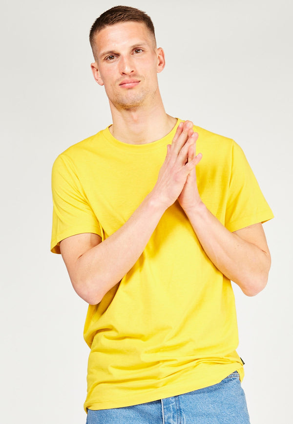 Kronstadt Timmi Organic/Recycled t-shirt Tee Yellow