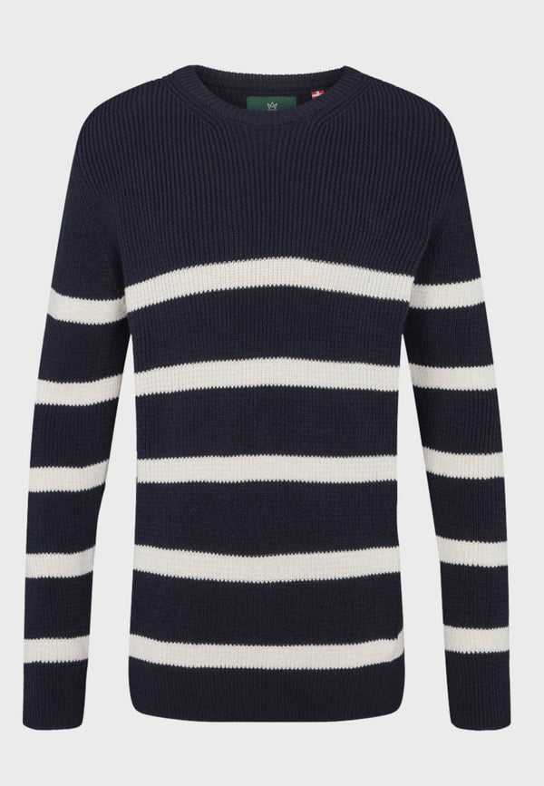 Banks Recycled cotton knit - Navy - Kronstadtbrand