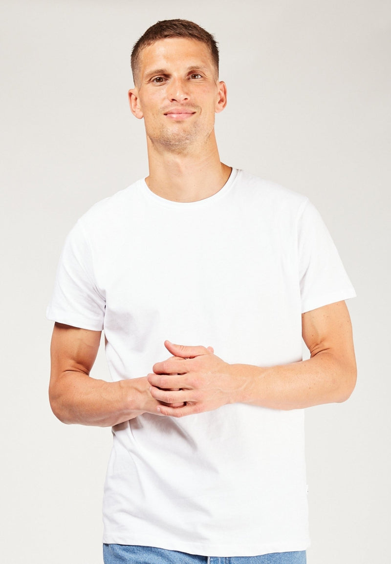 Basic Cotton t-shirt - White - Kronstadtbrand