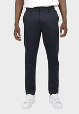 Club Texture pants - Navy check - Kronstadtbrand