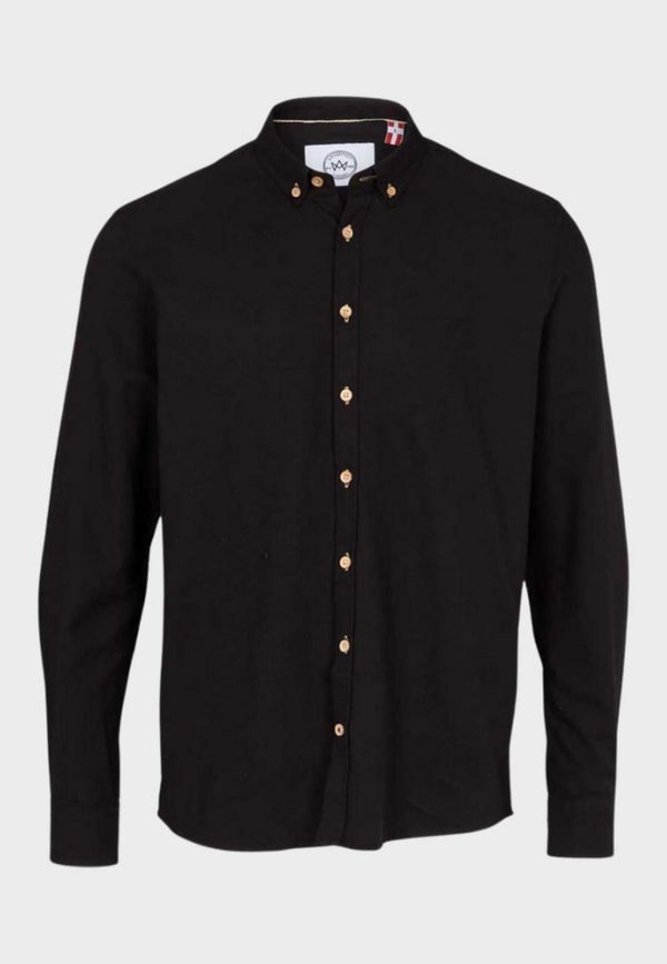 Dean Diego Cotton shirt - Black - Kronstadtbrand
