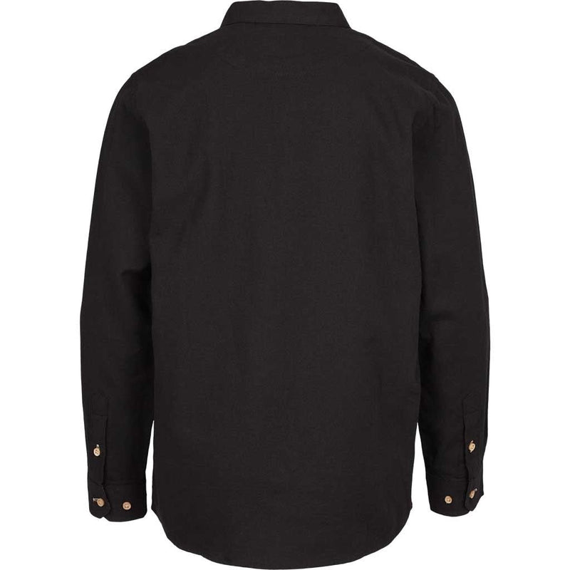 Johan Henley Diego shirt - Black - Kronstadtbrand