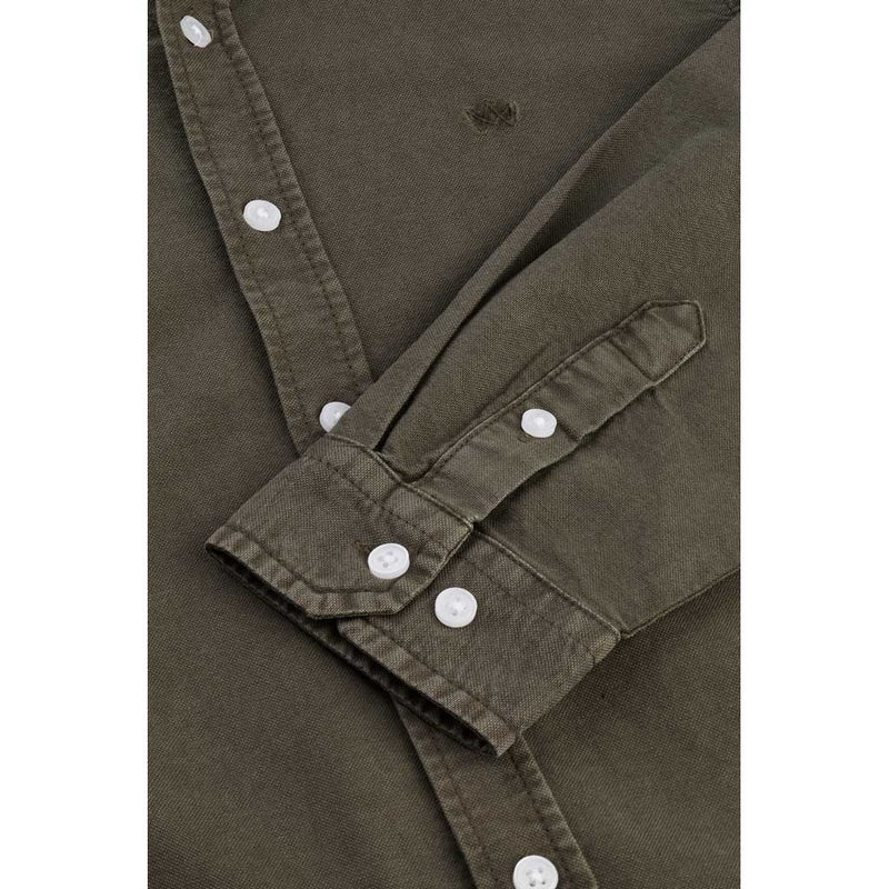 Johan Oxford washed shirt - Army - Kronstadtbrand