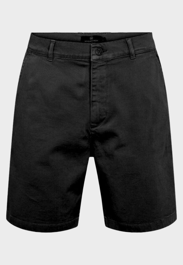 Rodney Twill shorts - Black - Kronstadtbrand