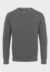 Zigga Recycled cotton knit - Anthracite - Kronstadtbrand